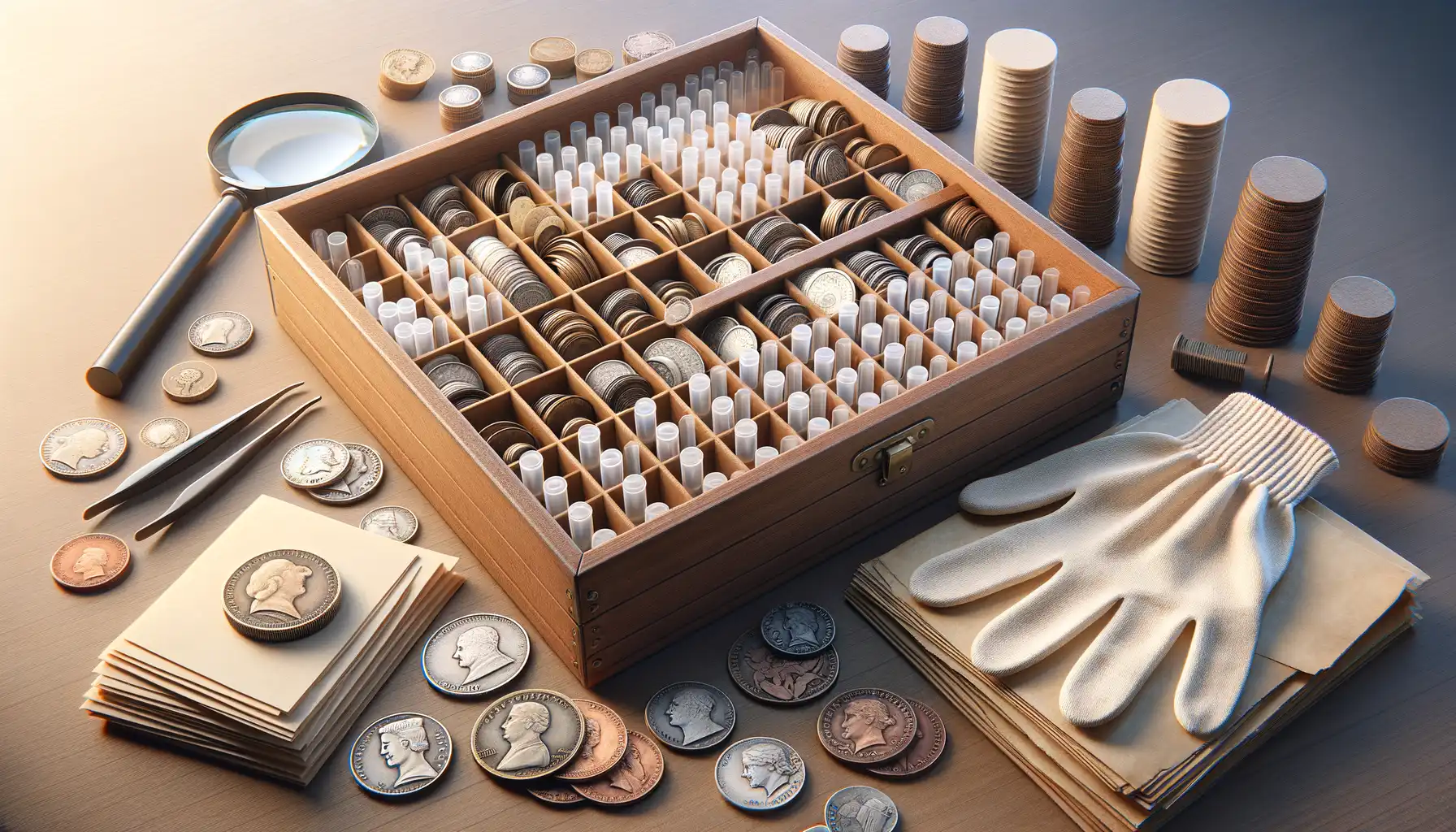 Essential Tools and Materials for Coin Storage