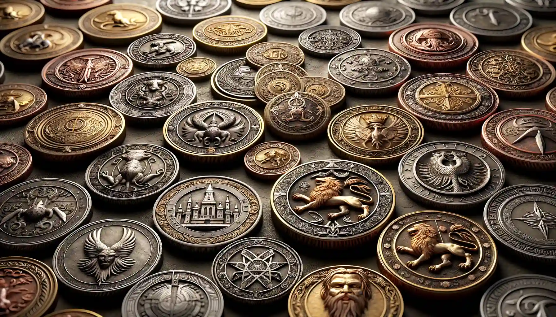 Iconography and Imagery on Coins Depicting Power