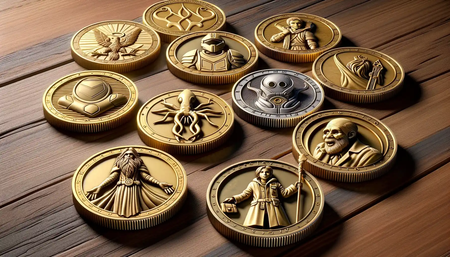 Most Popular Coins Featuring Video Game Icons