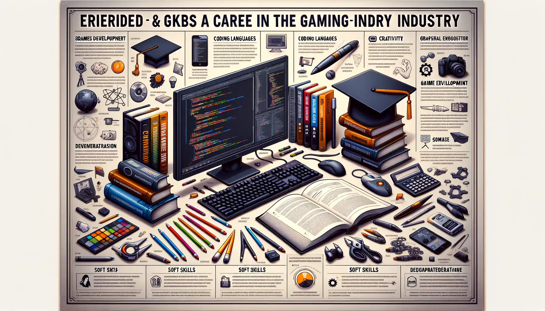 Required Skills and Education for a Gaming Career